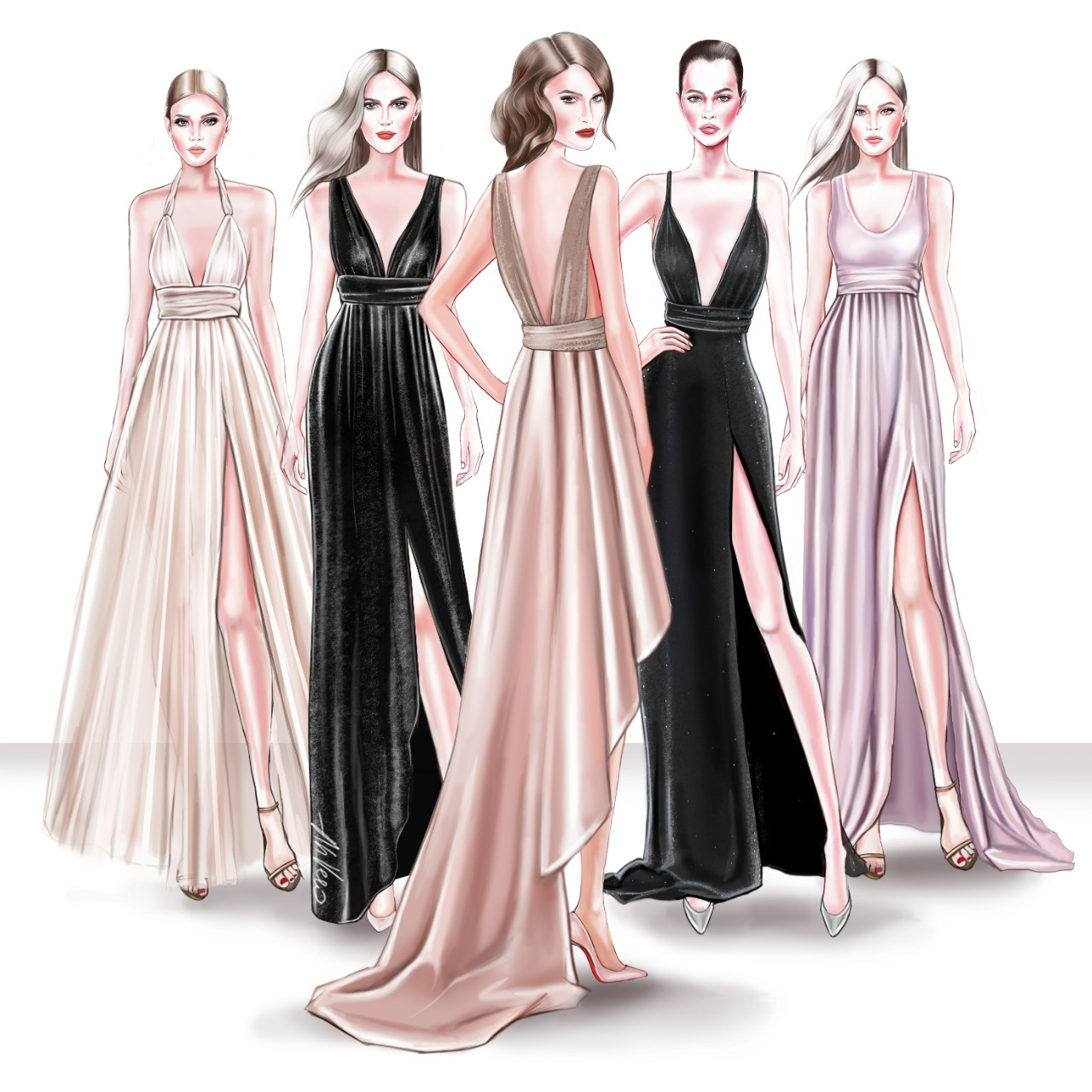 Fashion Illustrations For Clothing Brands AhVero